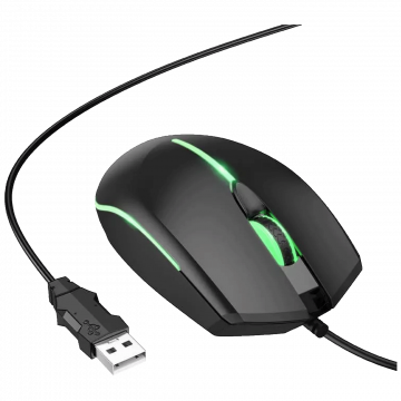 hoco. Miš optički, gaming, 2400 dpi, USB - GM37 Wonderful Black