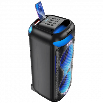 hoco. Zvučnik bežični sa 2 bežična mikrofona, USB, Bluetooth, 60W - HA13 Max Ramon