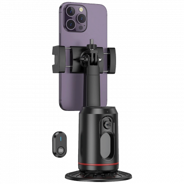 hoco. Držač za telefon s automatskim praćenjem lica, 360° - K23 Lotus