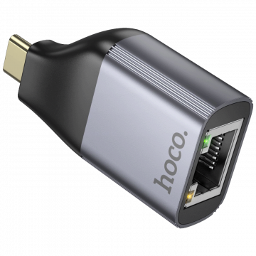 hoco. Adapter USB type C na LAN - UA35