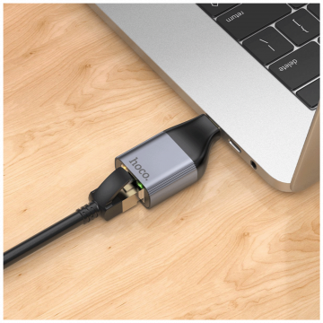 hoco. Adapter USB type C na LAN - UA35
