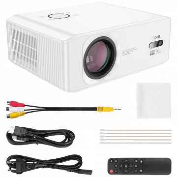 hoco. Pametni projektor, Full HD, Android TV, WiFi 2.4/5 GHz, BT - DT3 Smart Projector