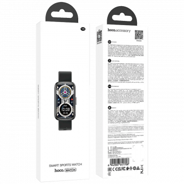 hoco. Pametni sat, 1.47" zaslon, Bluetooth, IP68 - Y25 Black