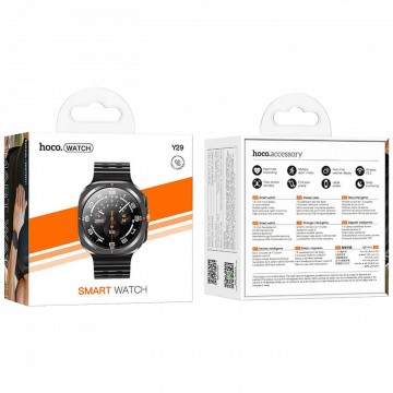 hoco. Pametni sat, 1.5" zaslon, Bluetooth, IP67 - Y29 Black