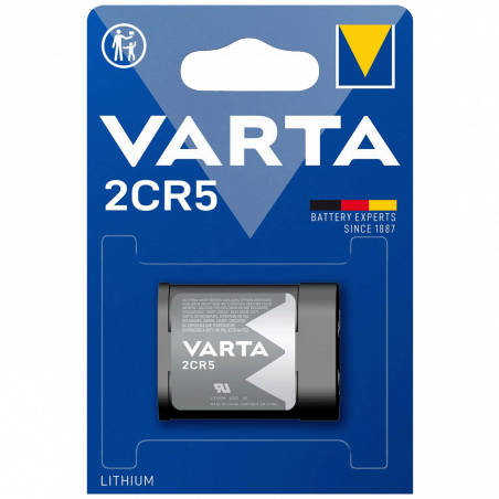 Varta Baterija litijska, Photocell, 2CR5, DL245, 6V - 2CR5 B1
