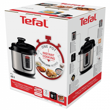 Tefal Višenamjenski ekspres lonac, Multicooker One Pot 25u1 - CY505EE0