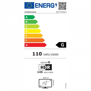 LG Televizor Smart LED 4K UHD 65" - 65UT73003LA