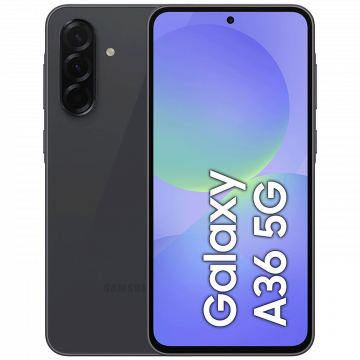 Samsung Smartphone 6.7", Octa Core 2.4GHz, RAM 6GB, 50Mpixel - Galaxy A36 5G 6GB/128GB Black