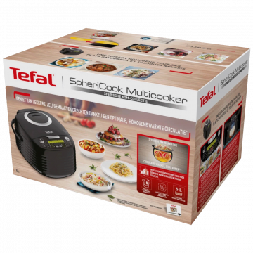 Tefal Višenamjenski ekspres lonac, 16u1, Sphericook Multicooker - RK745800