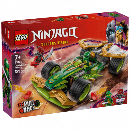Lego Lloydov trkaći auto na povlačenje, LEGO Ninjago