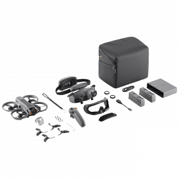 DJI Dron, Avata 2 Fly More Combo 3B, set, 4K video, 12 Mpixel
