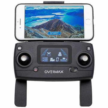 Overmax Dron, 4K kamera, 1820mAh, max.brzina 40 km/h,WiFi, GPS - X-BEE DRONE 9.5 FOLD