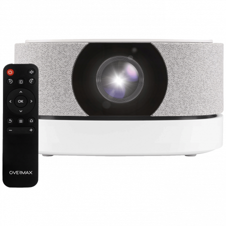 Overmax Projektor, LED, 1080p, 3000 lm,  Power Bank, Bluetooth, WiFi - OV-Multipic 4.5
