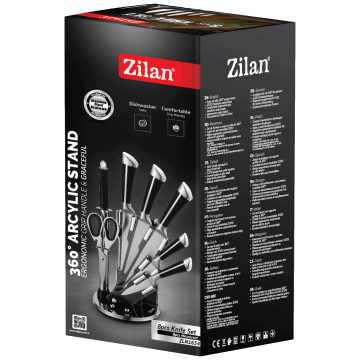 Zilan Noževi, set sa stalkom, 8/1 - ZLN1634