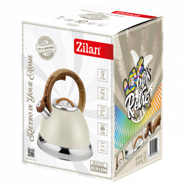 Zilan Kuhalo sa vodu sa zviždaljkom, 3.5 lit., Retro - ZLN1290