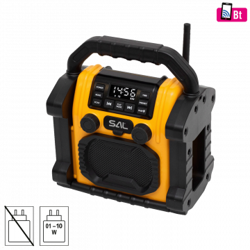 SAL Zvučnik bežični, Bluetooth, Power Bank, FM, 10W - BTWORKPRO