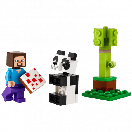 Lego Steve i beba panda, LEGO Polybag