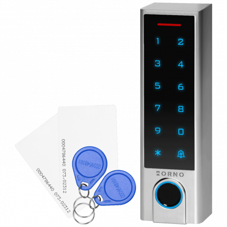Orno Tastatura sa RFID karticom,Tag reader,fingerprint,WiFI,IP68 - OR-ZS-830