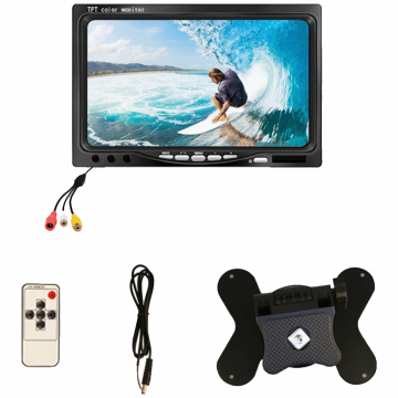 NN-Su 7" HD monitor za automobil, PC, 12/24V, HDMI, VGA - YB-700A-1