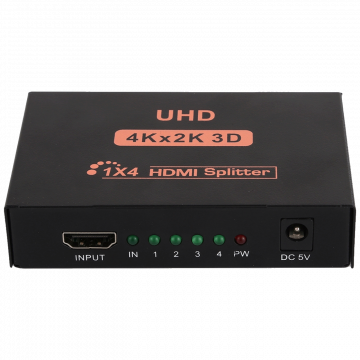 NN-Su HDMI razdjelnik, 1 HDMI ulaz - 4 HDMI izlaza - CY10