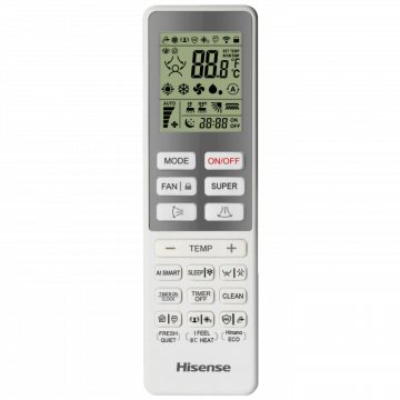 Hisense Klima uređaj, 12000Btu, grijanje -22°, WiFi, A+++/A++ - Fresh Air 12K - QJ35XJ3GG/EW
