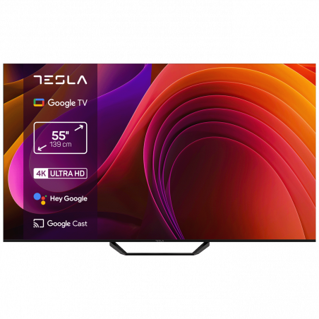 Tesla Televizor Smart LED 4K UltraHD 55", Google TV - 55E655BUS