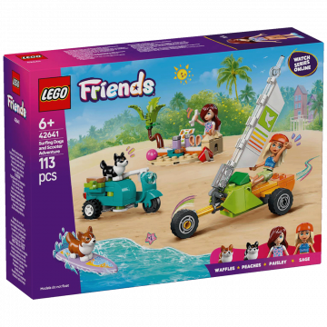 Lego Pustolovina na skuteru sa psima surferima, LEGO Friends