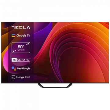 Tesla Televizor Smart LED 4K UltraHD 50", Google TV - 50E655BUS