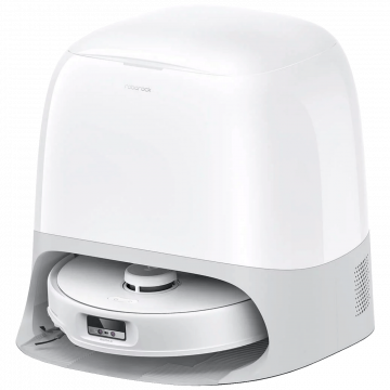 Roborock Robot usisavač sa stanicom za pražnjenje, 6400 mAh, WiFi - Qrevo Curv White