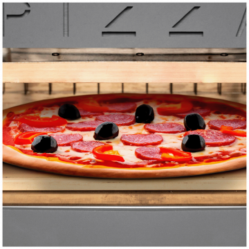 home Električna peć za pizzu, 2000W, 380°C, IPX4 - HGPZ02