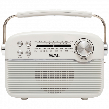 SAL Radio prijemnik sa solarnim napajanjem, FM-AM-SW, Bluetooth - RPR9