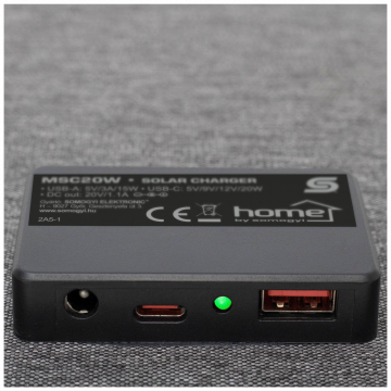 home Prijenosni solarni USB punjač,sklopivi,PD brzo punjenje,20W - MSC20W