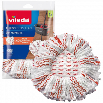 Vileda Zamjenska krpa za čišćenje poda, mikrofiber - Spin Mop Refill 3in1 Microfiber
