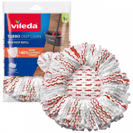 Vileda Zamjenska krpa za čišćenje poda, mikrofiber - Spin Mop Refill 3in1 Microfiber