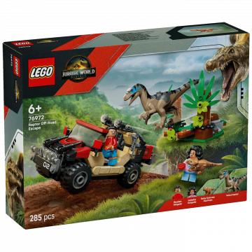 Lego Bjekstvo Raptora Terencem, LEGO Jurassic World