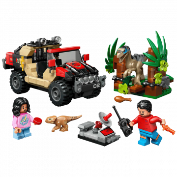 Lego Bjekstvo Raptora Terencem, LEGO Jurassic World