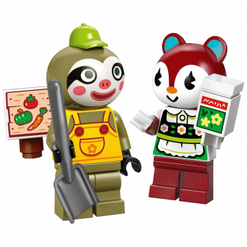 Lego Leif s kamp-kućicom i prodavnicom biljaka, Animal Crossing - Leif s kamp-kućicom i prodavaonicom