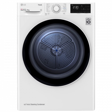 LG Mašina za sušenje veša sa toplotnom pumpom, 8kg, D - RH80V3AV6N