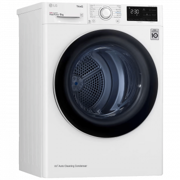 LG Mašina za sušenje veša sa toplotnom pumpom, 8kg, D - RH80V3AV6N