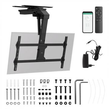 Maclean Nosač za TV, električni, stropni, 43" - 86", 45kg - MC-109 T