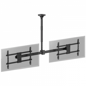 Maclean Nosač za 2 TV-a, stropni, 34"-60", 2 x 40 kg - MC-111 B