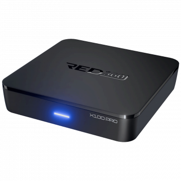 REDLINE Prijemnik Google TV, 4K, 2GB / 16 GB, WiFi, Bluetooth, LAN - RED360 X100 PRO