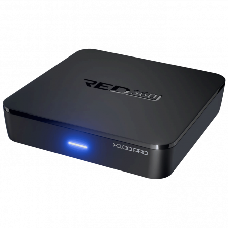 REDLINE Prijemnik Google TV, 4K, 2GB / 16 GB, WiFi, Bluetooth, LAN - RED360 X100 PRO