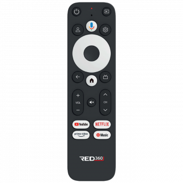 REDLINE Prijemnik Google TV, 4K, 2GB / 16 GB, WiFi, Bluetooth, LAN - RED360 X100 PRO