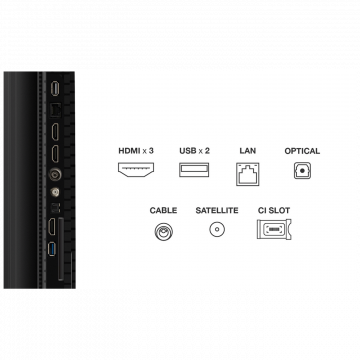 TCL Televizor Smart QLED P7K UHD 65", Google TV - 65P7K