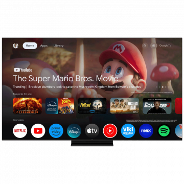 TCL Televizor Smart C7K Premium QD-MiniLED 55", Google TV - 55C7K