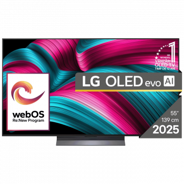 LG Televizor OLED evo AI C5 4K Smart 55" - OLED55C51LA