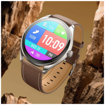 hoco. Pametni sat, 1.43" AMOLED, Bluetooth, IP67 - Y22 Silver