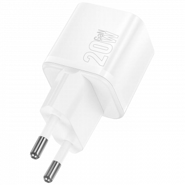 hoco. Punjač kućni, brzi, PD20W + QC3.0, GaN - N65 Ingenious