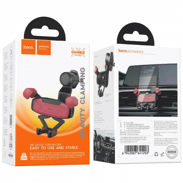 hoco. Auto držač za mobilne uređaje - H66 Black&Red